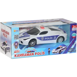 Duman Oyuncak DMN2024-DMN2024P Sesli ve Işıklı Çarp Dön Araba 1:24 -Duman