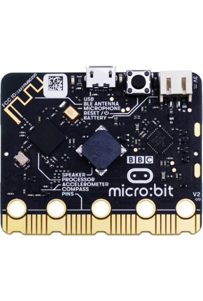 Bbc Mikrobit V2 Geliştirme Kartı Ble Bluetooth 5.0