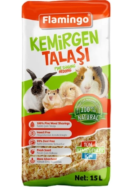 Tavşan,hamster,guinea Pig Kemirgen Talaşı (15LT)