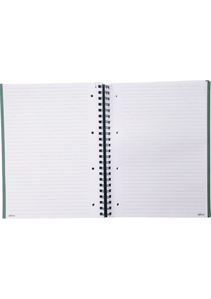 Le Color Armut Desen 2+1 Kareli & Çizgili 235X300 Spiralli Defter