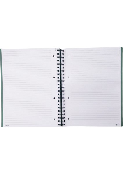 Kiraz Desen 2+1 Kareli & Çizgili 235X300 Spiralli Defter
