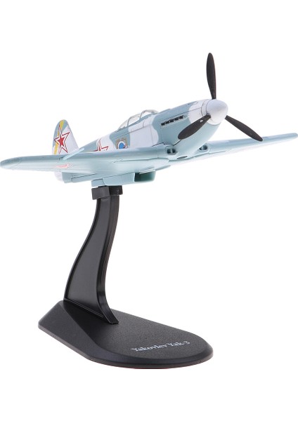 1/72 Yak-3 Modelleri Sovyet Avcı 1945 Uçak Düzlemi W / Metal Ekran Standı (Yurt Dışından)