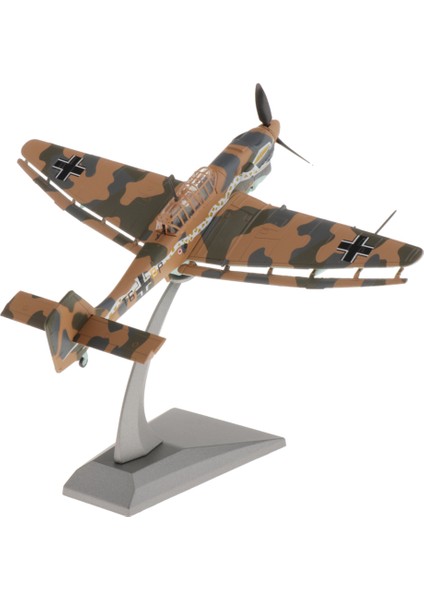 Vogue Element 1:72 Ölçekli JU87 Bombacı Uçak Ordusu Model Uçak Ev Ofis Süsler (Yurt Dışından)