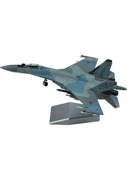 Vogue Element Diecast 1/100 Su-35 Uçak Modeli ile Ekran Standı Koleksiyonu Rus Diecast Flanker-E Avcı Raf Ev Ofis Dekorasyon Süsler Için (Yurt Dışından)