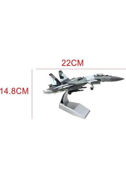 Vogue Element 1/100 Sukhoı Su-35 Metal Avcı Uçağı Modeli ile Ekran Standı Koleksiyon (Yurt Dışından)