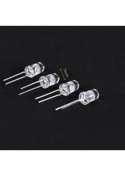 5 LED Parlak Beyaz Işık Aydınlatma Rr Demiryolu Diorama Binası Model Oyuncak (Yurt Dışından)