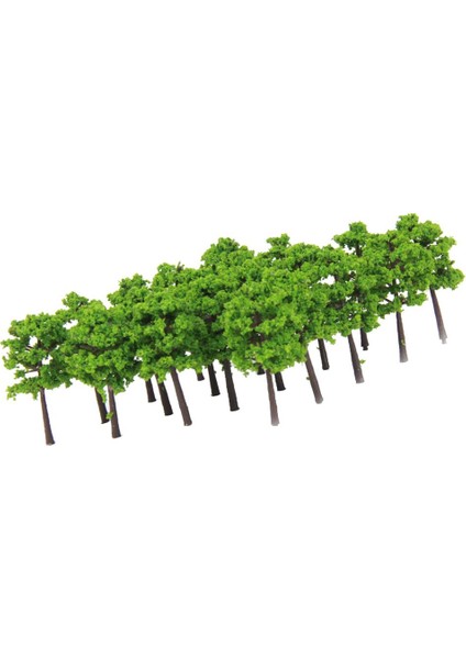 40 Model Ağaçlar Tren Demiryolu Manzara Dekor 1: 250 Z Ölçekli Yeşil (Yurt Dışından)
