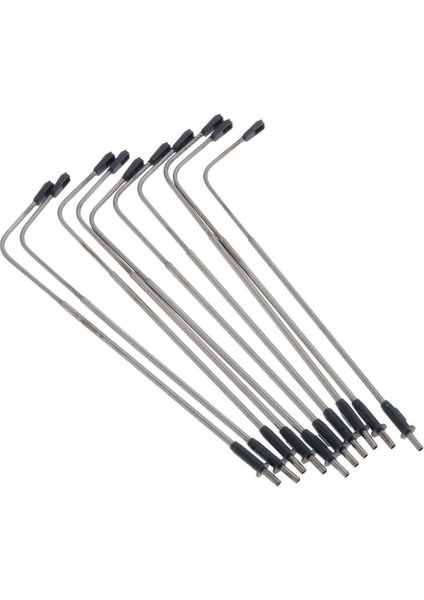 10 Adet Model Demiryolu Lamppost Lambaları Sokak Işıkları Ho Oo Tt Scale 1: 100 (Yurt Dışından)
