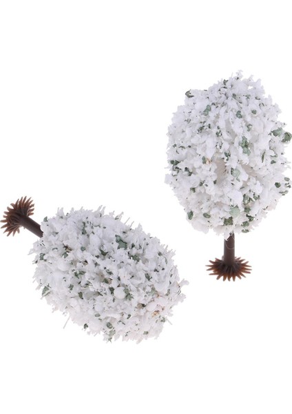 10 Adet Noel Ağacı Modeli Wargame Manzara Düzeni Dekorasyon 6 cm (Yurt Dışından)