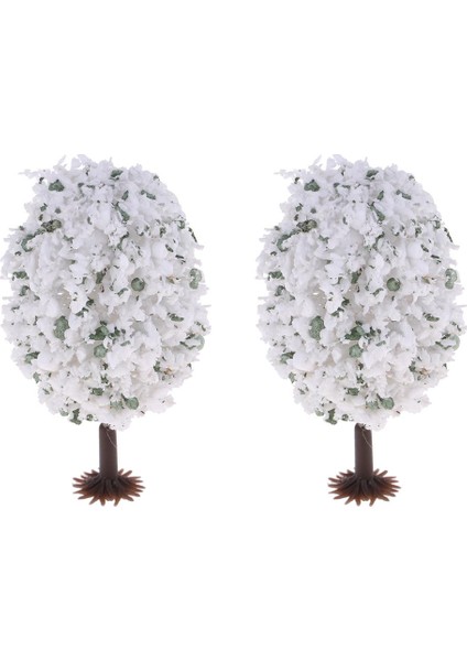 10 Adet Noel Ağacı Modeli Wargame Manzara Düzeni Dekorasyon 6 cm (Yurt Dışından)