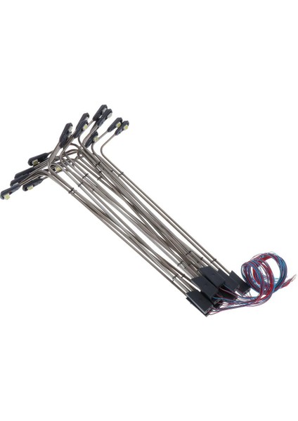 10 Paket Model Demiryolu Tren Lambası Sonra Sokak Işıkları LED Ho Oo Ölçekli 1:75 (Yurt Dışından)