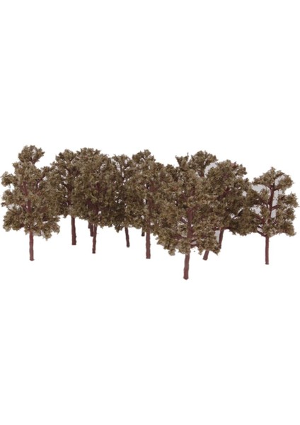20 Plastik Model Ağacı N Ölçekli Tren Düzeni Demiryolu Demiryolu Manzara 8.5 cm (Yurt Dışından)