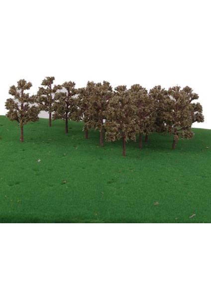 20 Plastik Model Ağacı N Ölçekli Tren Düzeni Demiryolu Demiryolu Manzara 8.5 cm (Yurt Dışından) fiyatları