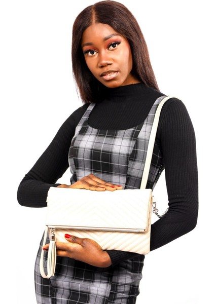 Çanta Kadın Çapraz Çanta MV036 Bej