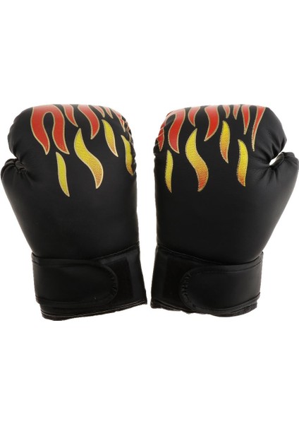 1 Pair Yaş 6-12KIDS 8 Oz Boks Eldiveni Gençlik Uygulama Eğitimi Kickboks Kırmızısı(Yurt Dışından)