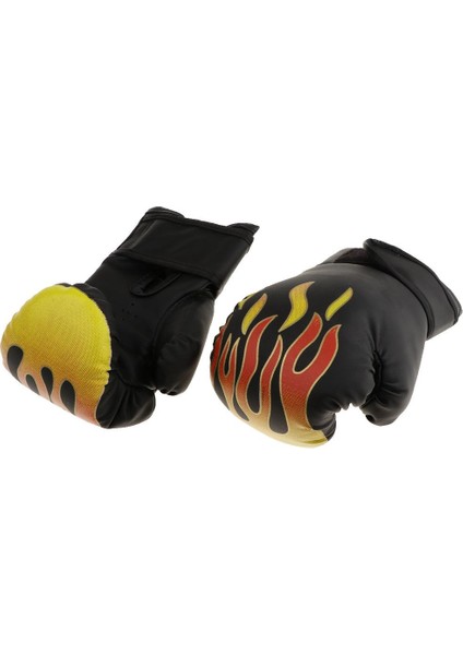 1 Pair Yaş 6-12KIDS 8 Oz Boks Eldiveni Gençlik Uygulama Eğitimi Kickboks Kırmızısı(Yurt Dışından)