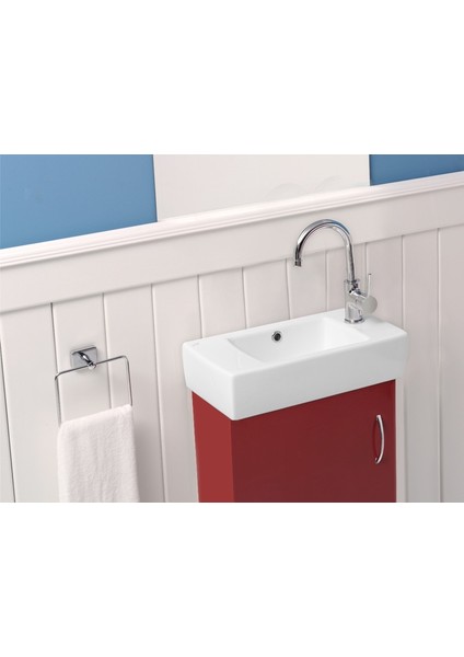 Seramik Turkuaz Cerastyle (City) Dar Alanlar Için Özel Lavabo 25X50 (Sağ) fiyatları