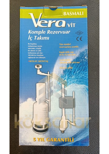 24024V Veravit Basmalı Rezervuar Iç Takımı (Tema Siamp Vera)