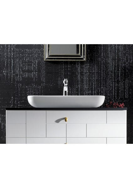 Seramik Turkuaz Cerastyle (Lal 60) Tezgah Üstü Lavabo 60X42 cm indirimleri