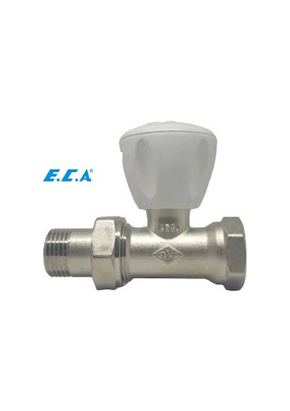 Eca Rv3 Radyatör Vanası Düz