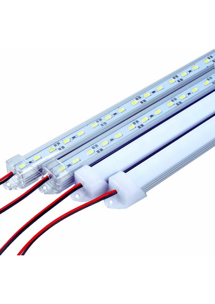 Grow LED Full Spektrum LED Bitki Büyütme Ledi 12V Opak KAPAK-50CM-ADAPTÖRSÜZ