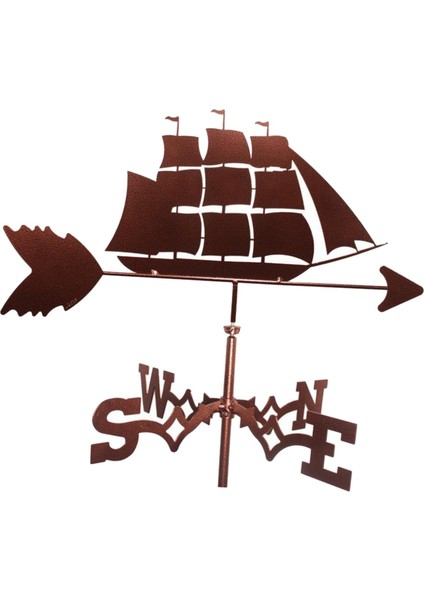Paslanmaz Çelik Yelkenli Weathervane Hava Vane Açık Yard Ahır Bahçesi (Yurt Dışından) modelleri