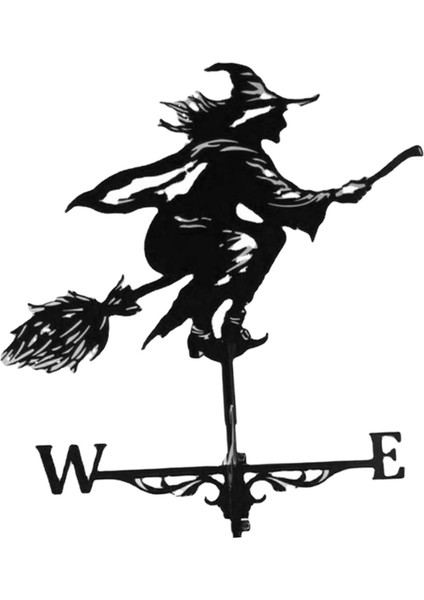 Hava Yandağı Çiftliği Retro Dayanıklı Sahne Bahçe Hava Vane (Yurt Dışından)