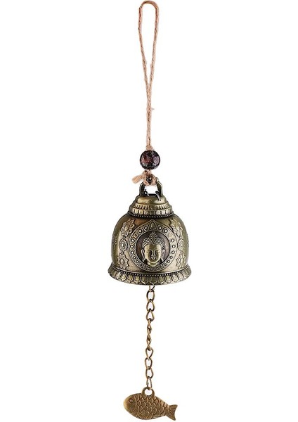 Vintage Metal Şanslı Rüzgar Chime Windbell Jingle Ev Dekorasyon Buda (Yurt Dışından) fiyatları