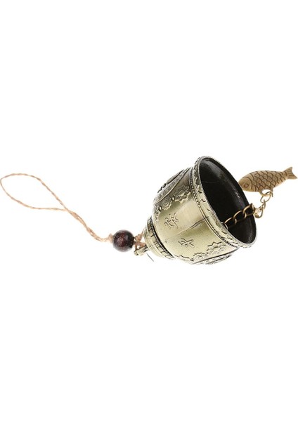 Vintage Metal Şanslı Rüzgar Chime Windbell Jingle Ev Dekorasyon Buda (Yurt Dışından) modelleri