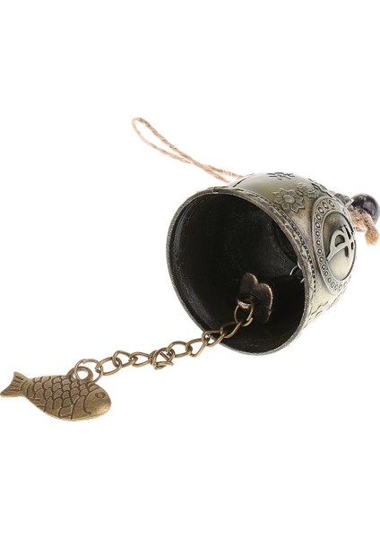 Vintage Metal Şanslı Rüzgar Chime Windbell Jingle Ev Dekorasyon Buda (Yurt Dışından) fırsatları