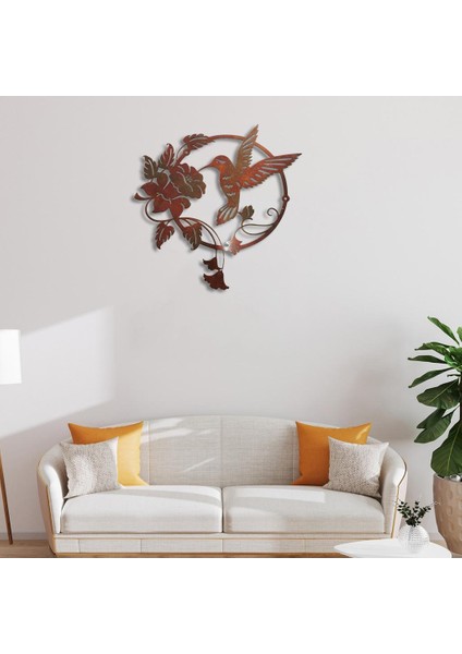 Demir Metal Kuş Duvar Dekor Kapalı Açık Ev Yatak Odası Bahçe Bahçe Için Açık Renk (Yurt Dışından) modelleri