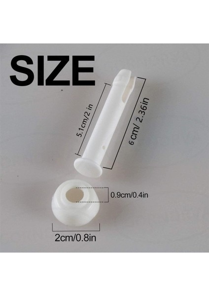 Pin ve Conta Intex 13'-24 'metal Çerçeve Havuzları Için Uygun Yedek Parçalar Abs 12 Adet (Yurt Dışından)