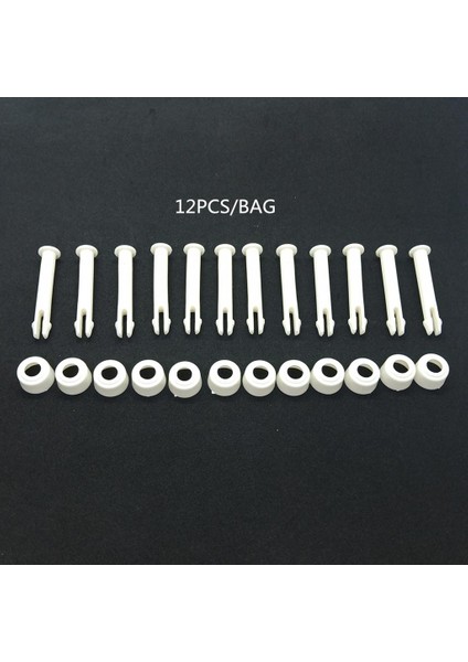 Pin ve Conta Intex 13'-24 'metal Çerçeve Havuzları Için Uygun Yedek Parçalar Abs 12 Adet (Yurt Dışından)
