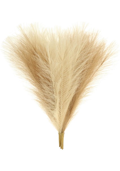 6 Adet Faux Yapay Pampas Çim Reed Boho Odası Dekor Demet Oturma Odası (Yurt Dışından)