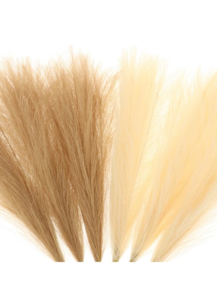 6 Adet Faux Yapay Pampas Çim Reed Boho Odası Dekor Demet Oturma Odası (Yurt Dışından)