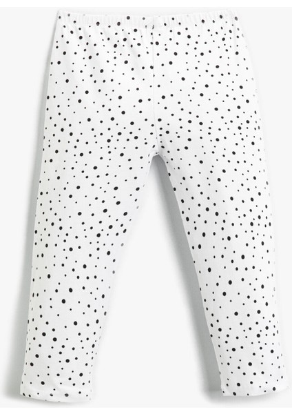 Puantiye Desenli Tayt Pamuklu fiyatları