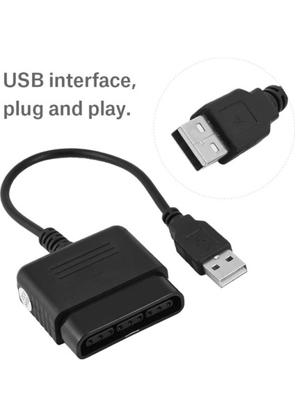 USB To Ps2 Ps3 Pc Bilgisayar Oyun Kolu Çevirici Dönüştürücü 5023