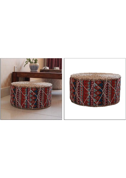 30cm Kilim Desen Yer Minderi - Çok Renkli (Yurt Dışından) fırsatları