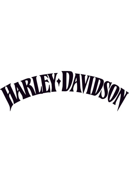 Harley Davıdson Motor Etiket 2 Adet Sağ Sol