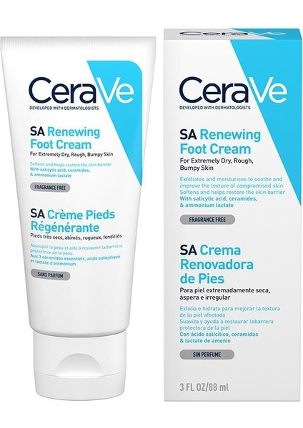 Sa Regenerierende Fubcreme Çatlamış Ayaklar Için Ayak Kremi 88 ml