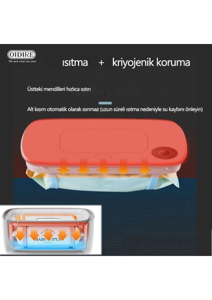 Oıdıre Islak Mendil Kutusu Isıtıcı Termostatik Havlu Isıtıcı (Yurt Dışından)