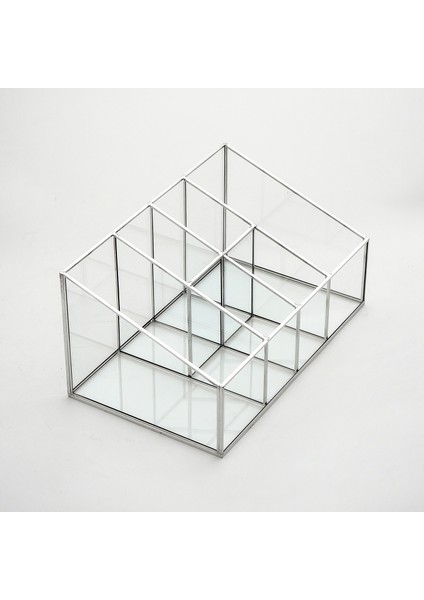 Organizer Gümüş 6 Bölmeli