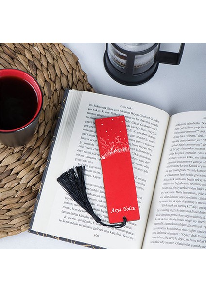 Küçük Prens Tasarımlı Özel Ahşap Kitap Ayracı