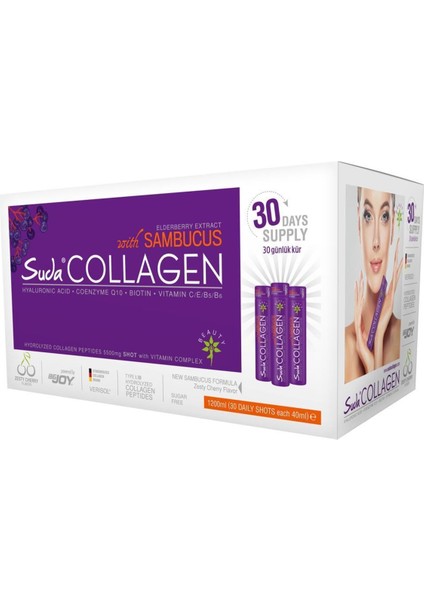 Collagen Sambucus Vişne Aromalı