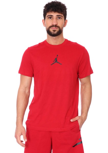 Air Jordan Nba Jumpman Erkek Kırmızı Basketbol Tişört CW5190-687