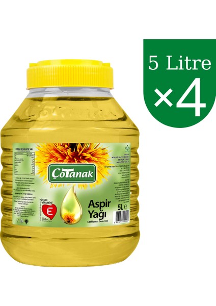 Aspir Yağı 5 lt x 4