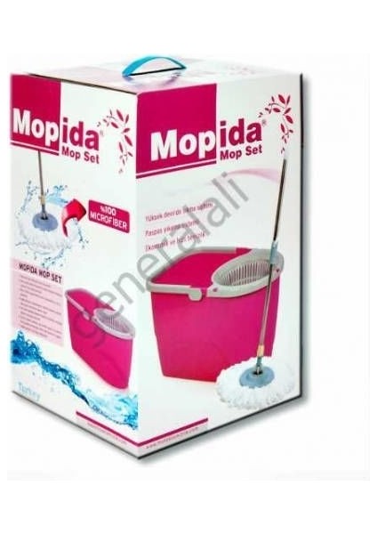 Motek Mopida Temizlik Seti Fuşya +1 Yedek Başlık fiyatları