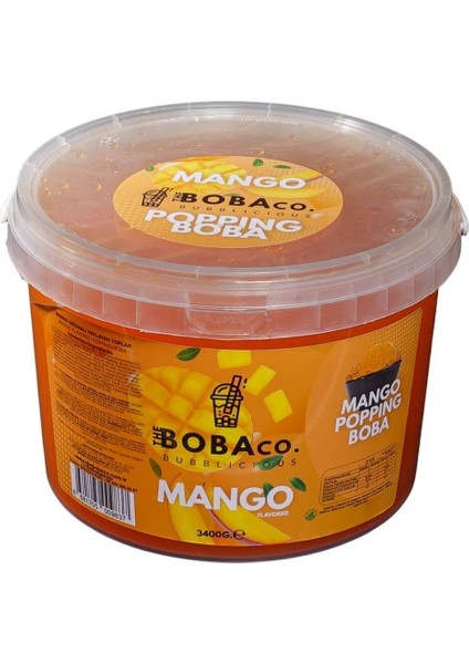 Bubble Tea Boba – Mango 3,4 kg