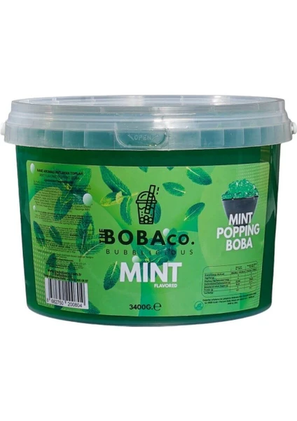 Bubble Tea Boba – Nane / Mint 3,4 kg