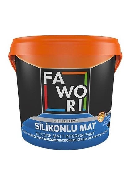 Silikonlu Mat Su Bazlı Iç Cephe Boyası 3,5 kg Kanvas
